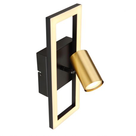 Aplice cu Spot - Aplica LED cu spot design modern Marrie negru, alama