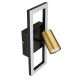 Aplice cu Spot - Aplica LED cu spot design modern Marrie negru, alama