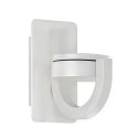 Aplica de perete orientabila iluminat exterior IP54 IGUAZU alba
