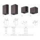 Aplice - Aplica de perete iluminat exterior ambiental IP54 KANDANCHU 2L