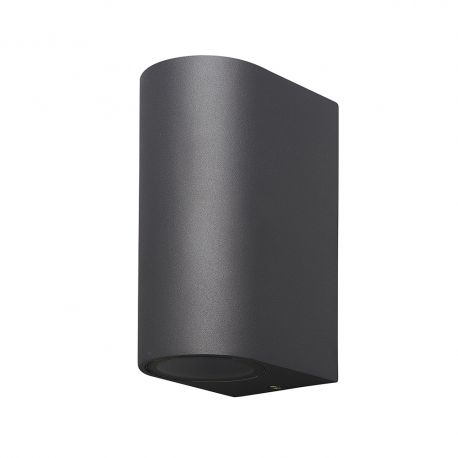 Aplice - Aplica de perete iluminat exterior ambiental IP54 KANDANCHU gri inchis