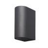 Aplica de perete iluminat exterior ambiental IP54 KANDANCHU gri inchis