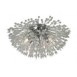 Lustra aplicata design deosebit din margele din sticla Sunburst 4Lt
