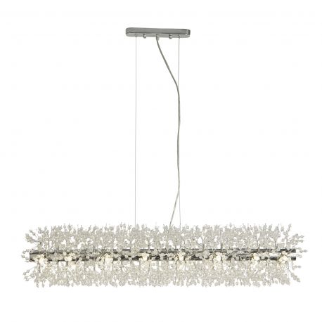 Pendule, Lustre suspendate - Lustra suspendata design deosebit din margele din sticla Sunburst 16Lt