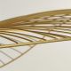 Pendule, Lustre suspendate - Lustra suspendata design deosebit Wave auriu, negru