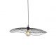 Pendule, Lustre suspendate - Lustra suspendata design deosebit Wave negru