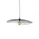 Pendule, Lustre suspendate - Lustra suspendata design deosebit Wave negru