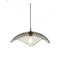 Lustra suspendata design deosebit Parachute negru
