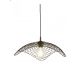 Lustra suspendata design deosebit Parachute negru