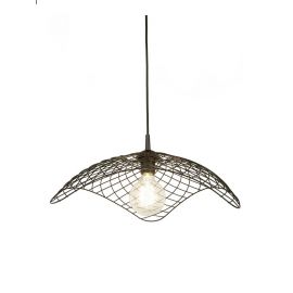 Lustra suspendata design deosebit Parachute negru