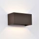 Aplice - Aplica LED de perete iluminat exterior ambiental IP54 DAVOS DOUBLE