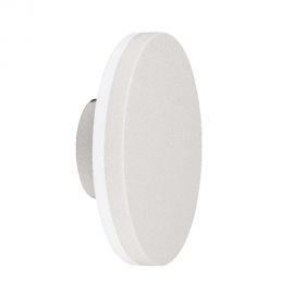 Aplica LED de perete iluminat exterior ambiental IP54 BORA alba
