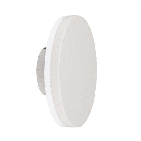 Aplice - Aplica LED de perete iluminat exterior ambiental IP54 BORA alba