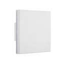 Aplica LED de perete iluminat exterior ambiental IP54 BORA alba