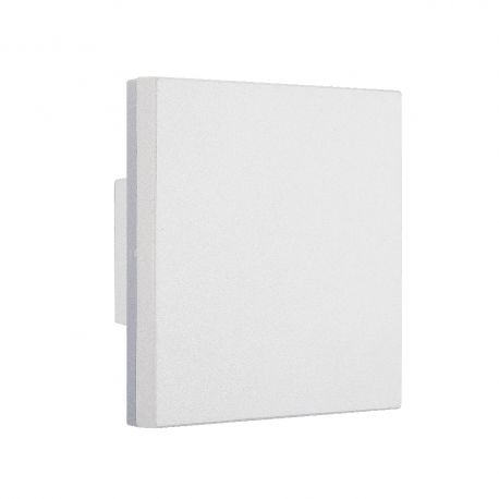 Aplice - Aplica LED de perete iluminat exterior ambiental IP54 BORA alba
