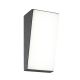 Aplice - Aplica LED iluminat exterior modern IP65 SOLDEN gri inchis