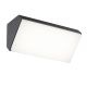 Aplice - Aplica LED iluminat exterior modern IP65 SOLDEN gri inchis