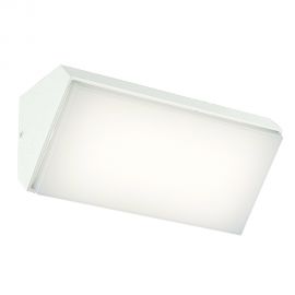 Aplice - Aplica LED iluminat exterior modern IP65 SOLDEN alba