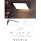 Aplice - Aplica LED iluminat exterior modern IP65 SOLDEN alba