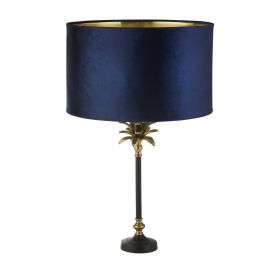Veioza, Lampa de masa eleganta Palm bleumarin