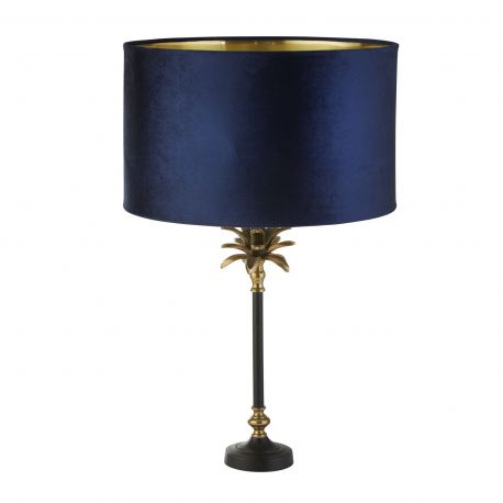 Veioze - Veioza, Lampa de masa eleganta Palm bleumarin
