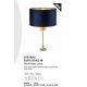 Veioze - Veioza, Lampa de masa eleganta Palm bleumarin