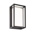 Aplica LED iluminat exterior modern IP65 CHAMONIX gri inchis
