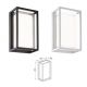 Aplice - Aplica LED iluminat exterior modern IP65 CHAMONIX gri inchis