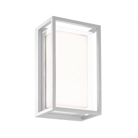 Aplice - Aplica LED iluminat exterior modern IP65 CHAMONIX alba