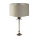 Veioze - Veioza, Lampa de masa eleganta Palm taupe
