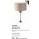 Veioze - Veioza, Lampa de masa eleganta Palm taupe