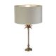 Veioze - Veioza, Lampa de masa eleganta Palm gri