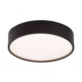 Plafoniere - Plafoniera LED design modern Larcia IP44 negru