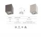 Spoturi - Spot aplicat tavan iluminat exterior IP65 LEVI alb