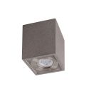 Spot aplicat tavan iluminat exterior IP65 LEVI gri inchis