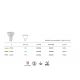 Spoturi - Spot aplicat tavan iluminat exterior IP54 KANDANCHU gri inchis