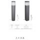 Stalpi - Stalp iluminat exterior IP65 CHICAGO H-65cm