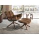 Fotolii - Fotoliu pivotant modern ultra confortabil Brown