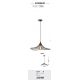 Pendule, Lustre suspendate - Pendul design modern Sombrero negru
