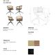 Scaune - Scaun pivotant design modern Rattan