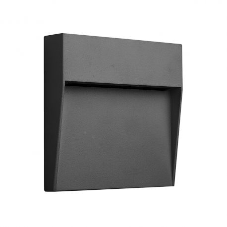 Spoturi - Spot LED scari iluminat exterior IP54 BAKER gri inchis
