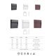 Spoturi - Spot LED scari iluminat exterior IP54 BAKER maro corten