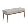 Bancheta tapitata design modern Bock