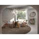 Console - Consola ovala design modern Ovalada 125x45cm