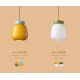 Pendule, Lustre suspendate - Lustra design retro realizata manual din ceramica si sticla CORCOVADO