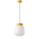 Pendule, Lustre suspendate - Lustra design retro realizata manual din ceramica si sticla CORCOVADO