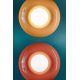 Aplice, corpuri de iluminat pentru pereti - Aplica de perete retro realizata manual din ceramica si sticla Bumbum