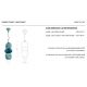 Pendule, Lustre suspendate - Lustra retro realizata manual din ceramica Bumbum