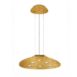 Pendule, Lustre suspendate - Lustra LED suspendata design modern Triangolo aurie