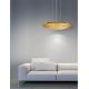 Pendule, Lustre suspendate - Lustra LED suspendata design modern Triangolo aurie
